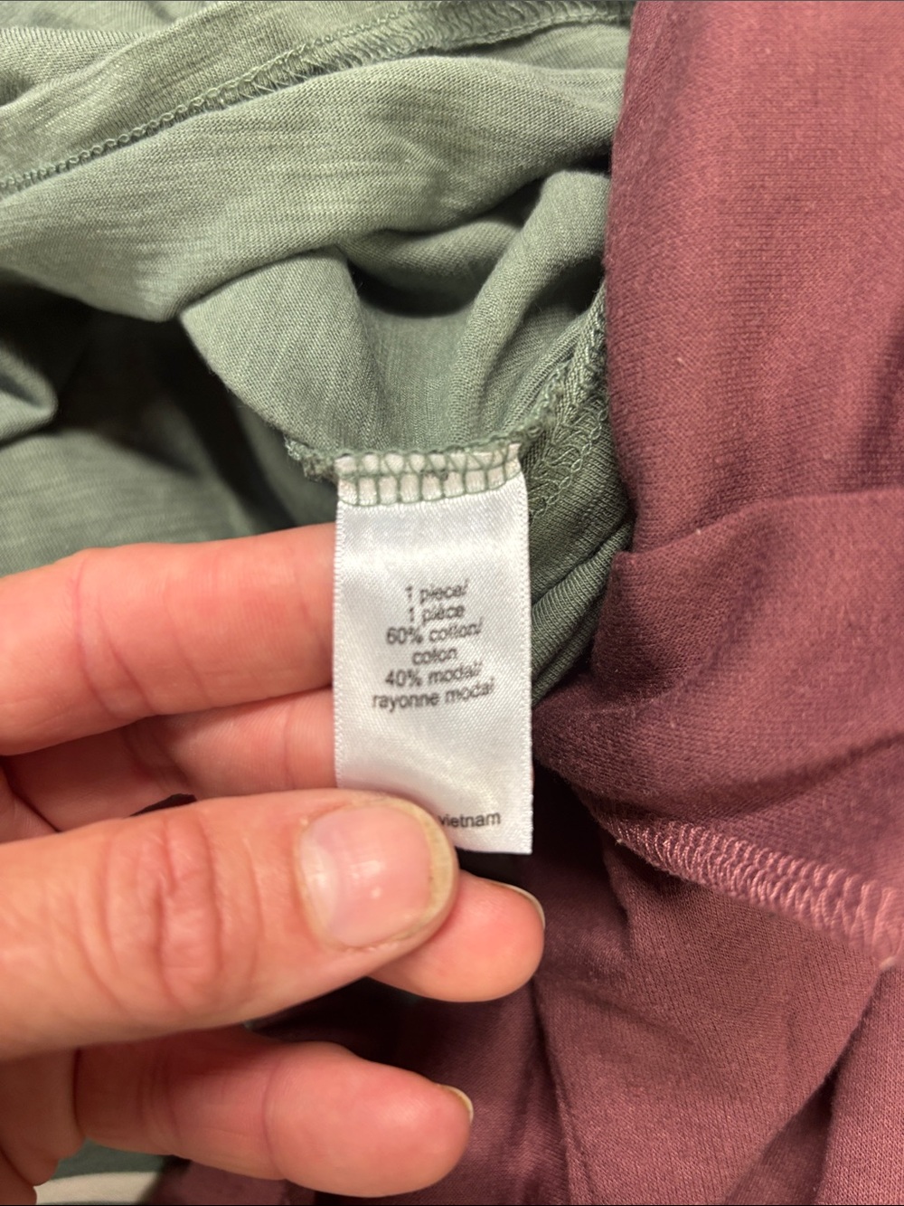 Maurices 24/7 - 5 Pack Casual Crewneck Tops in Green, Forest, Rust & Burgundy - Picture 6 of 8
